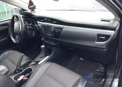 2016 Toyota Corolla S Plus из США, поврежденный, VIN 2T1BURHE0GC558268